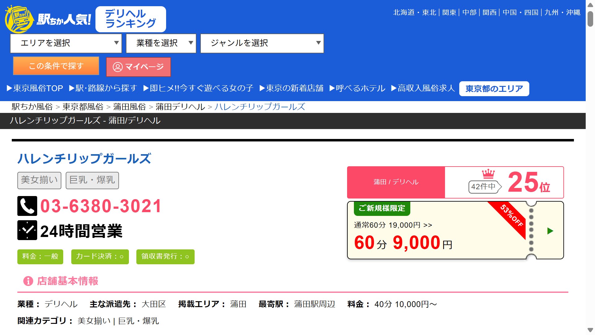 HARENCHI LIP GIRLS, Shimbashi — The English Page Calls It Foreigner-Friendly, the Japanese Page Bans Foreigners, and the English Price Is 60% Higher for the Same Woman
